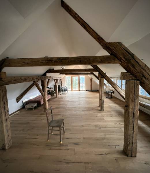 ostrešje iz starega lesa